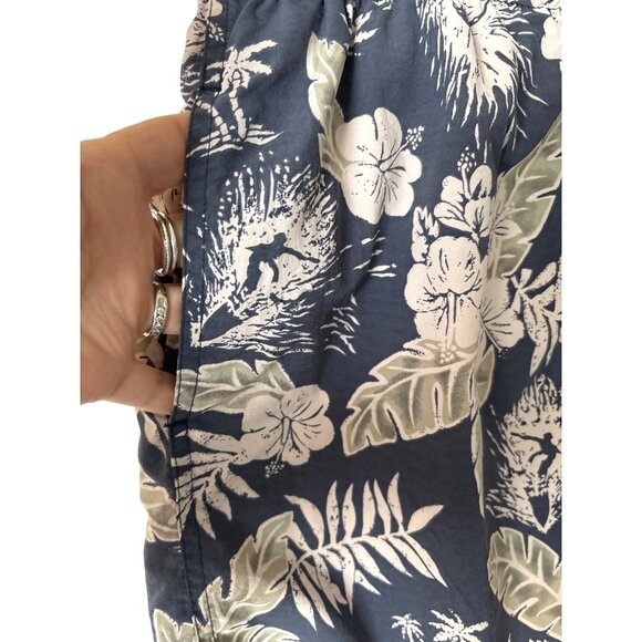 Burma Bibas Swim Trunks Size XL Men's Tropical Floral Print Lined Pockets‎ - Picture 4 of 9